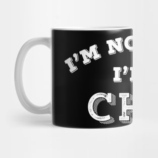 Funny Chef I'm Not Loud Kitchen Restaurant Sarcastic Gift Mug